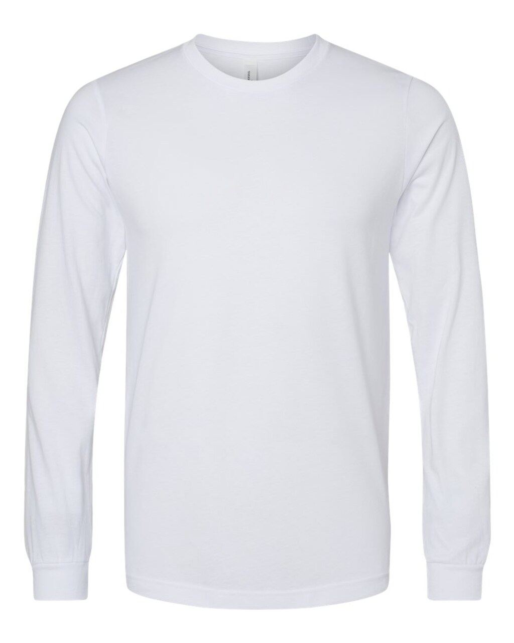 BELLA + CANVAS® Heather CVC Long Sleeve Crewneck T-Shirt for Layering Style & Custom Print Essential Tee